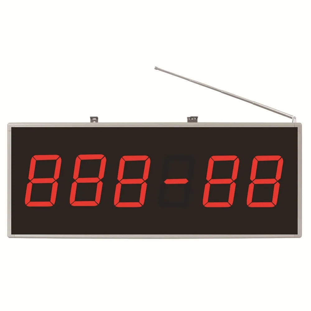 Беспроводная система вызова SINGCALL для мобильной кабины больницы двойной экран