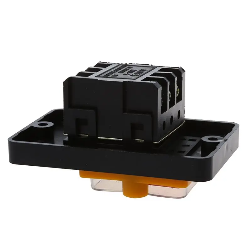 AC 220/380V ON/OFF Water Proof Push Button Switch KAO-5 Plastic Metal 9 x 5.6 4.9cm | Обустройство дома