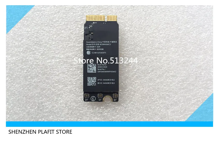 Airport Беспроводной Wi-Fi Bluetooth карты для Pro bcm94360csax 802.11ac BT 4.0 Retina A1398 a1502 13 &quot15&quot 2013 год |