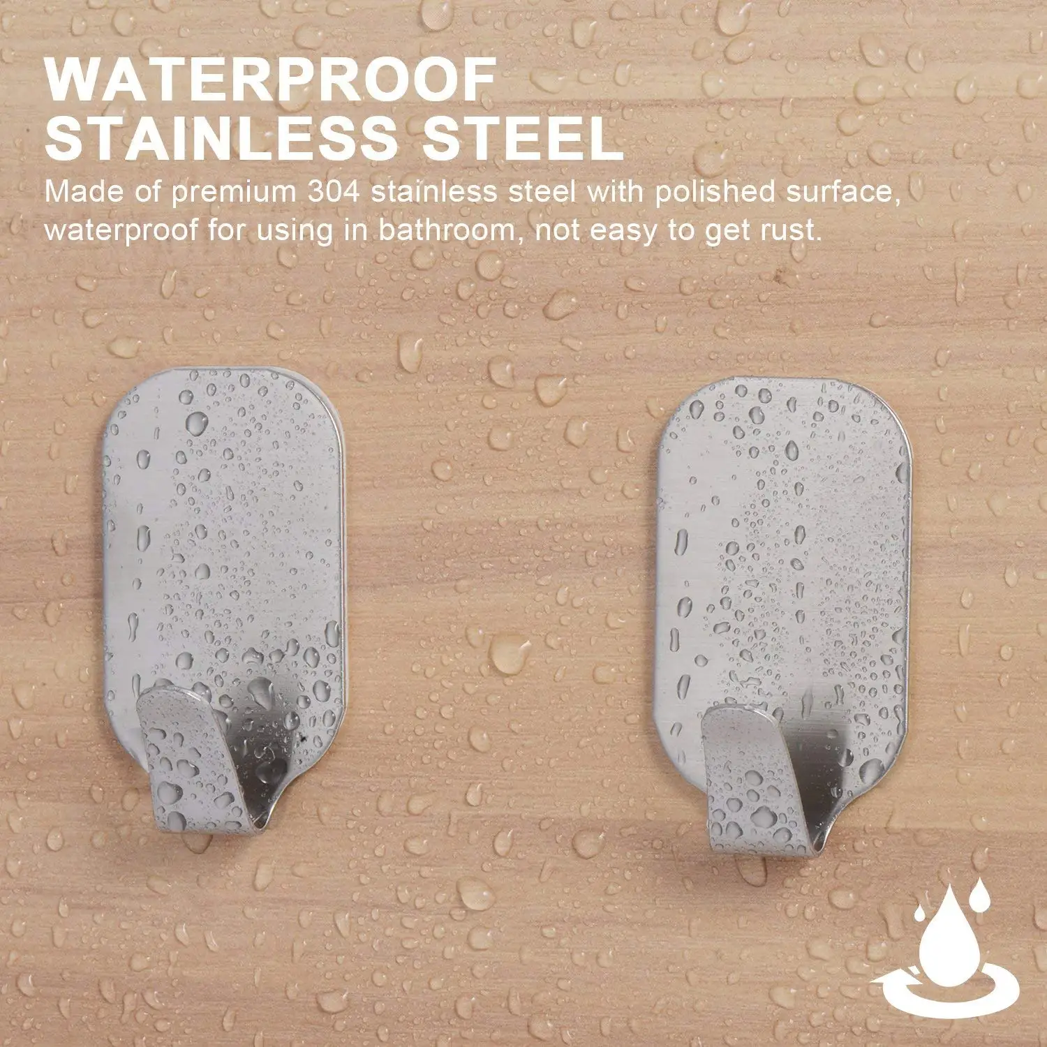 Сверхпрочные настенные крючки из нержавеющей стали ультра сильная