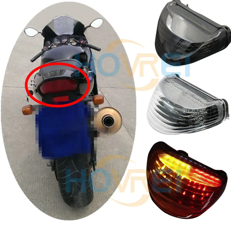 Для Kawasaki Ninja ZX12R 2000 2002 2003 2004 2005 светодиодные задние фонари тормоза со встроенными