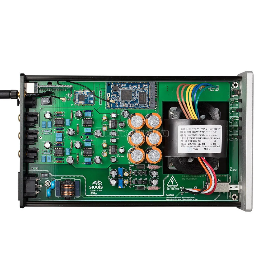 Douk аудио Hi-end HiFi 2* PCM1794 ЦАП Декодер XMOS USB WiFi DLNA/Airplay Bluetooth аудио плеер ATPX