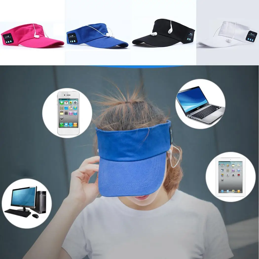 Лидер продаж Bluetooth музыка колпачок для наушников Пустой Топ Бейсбол кепки 2 H 3 6 56 68