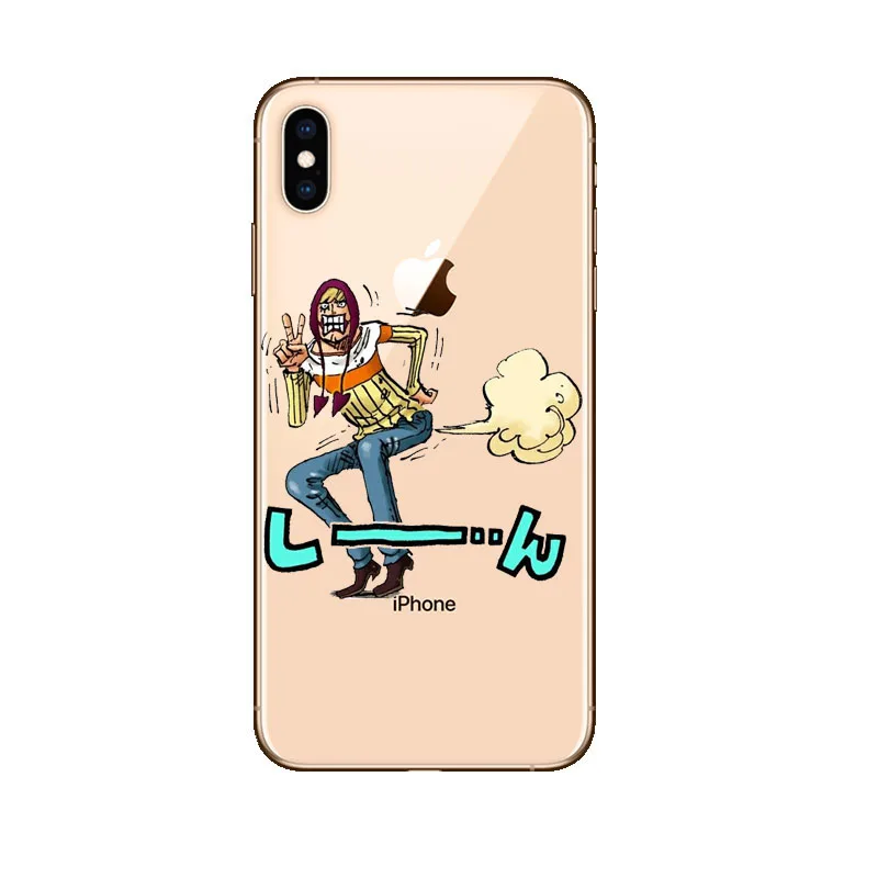 Силиконовый прозрачный чехол для iphone XR XS Max 5 5SE 6 6S 7 7S 8 Plus X 10 | Мобильные телефоны и