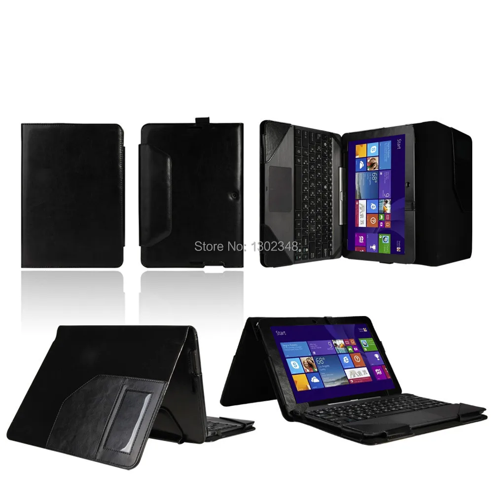 Роскошный чехол книжка Crazy Horse из искусственной кожи с клавиатурой для ASUS Transformer Pad
