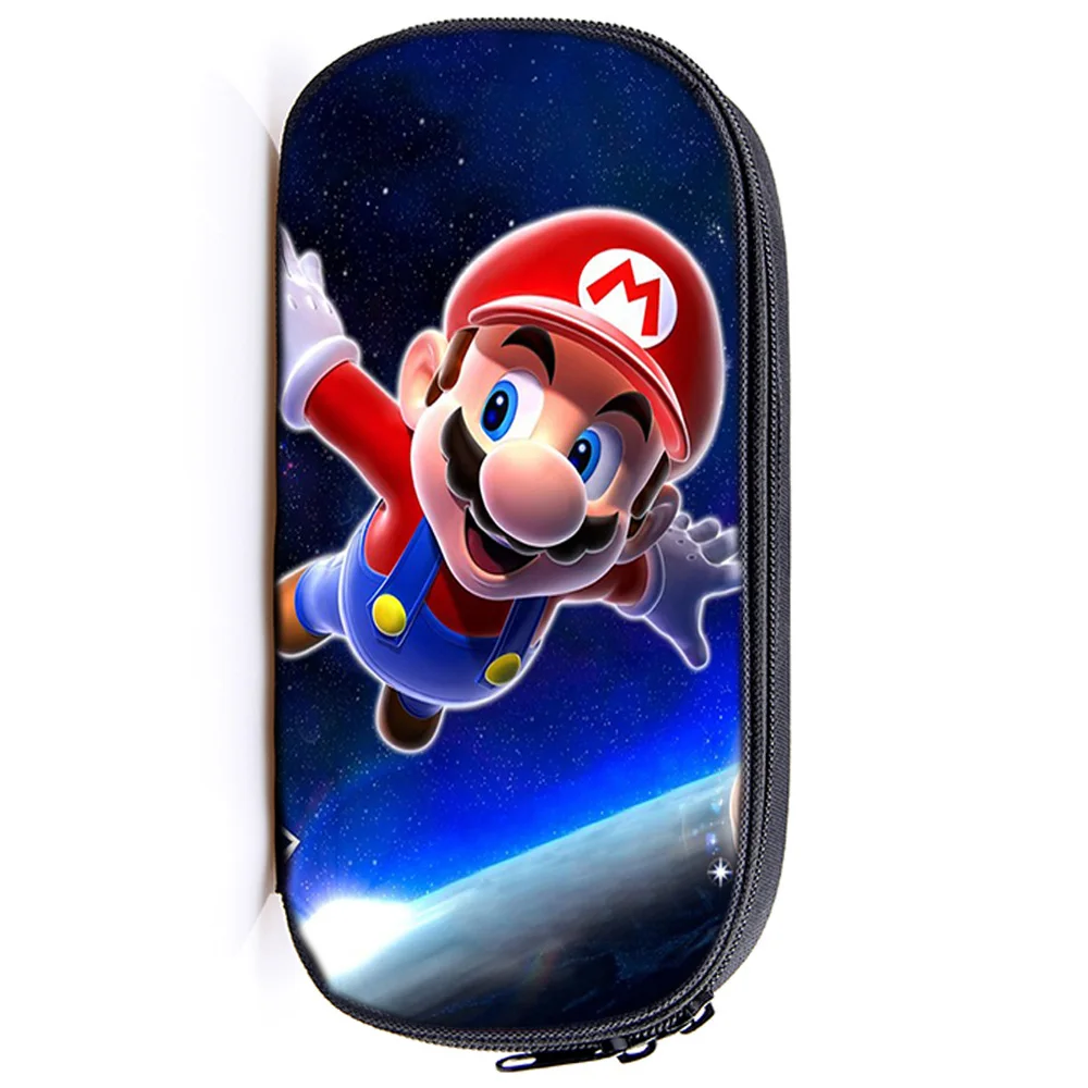 Чехол для карандашей Super Mario, сумка для канцелярских принадлежностей для мальчиков и девочек, повседневные школьные принадлежности, модная новая милая Высококачественная детская подставка для ручек