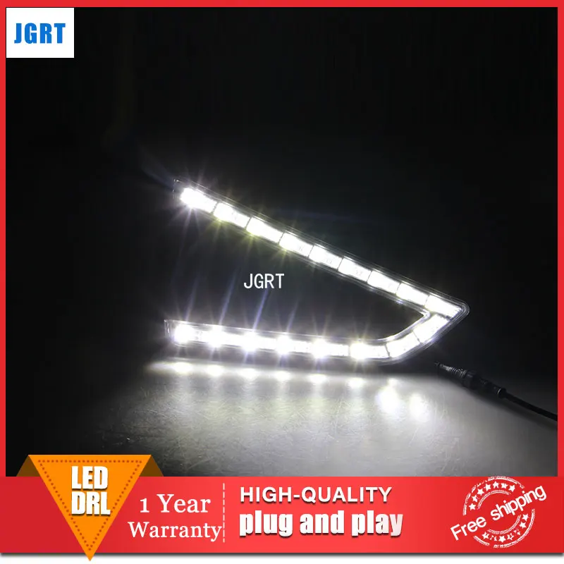 car 2014 styling For Toyota Reiz LED DRL led fog lamps daytime running light High brightness guide | Автомобили и мотоциклы
