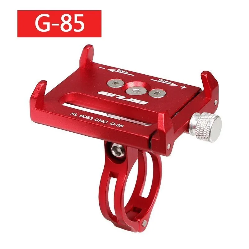 G-85 Red GUB G-81 G-85 G-88 G-99 PRO1 PRO2 Алюминий велосипедный держатель для телефона для 3,5-6,2 дюймовый смартфон Поддержка gps держатель для телефона на велосипед крепление - Цвет: G-85 Red