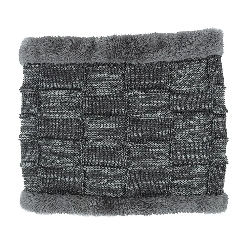 

Winter Men Hat And Scarf Set For Women Male Ring Scarves Cap Knit Beanies Slouchy Hat Soft Stretch Cable Skullies Warm Suit