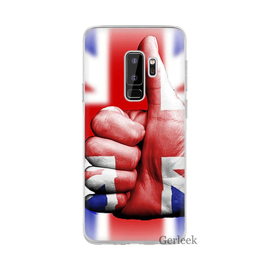 Desxz Британский чехол с флагом для Samsung Galaxy A3 A5 A6 A7 A8 A9 A10 A30 A40 A50 A70 защитный