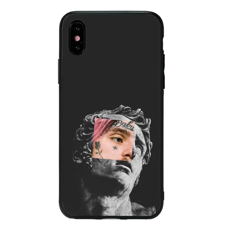 Lil Peep hellboy Life is Beautiful Cry Baby черный силиконовый чехол из ТПУ для iPhone 11Pro X SE 5 5S 6S 7 8 Plus XR