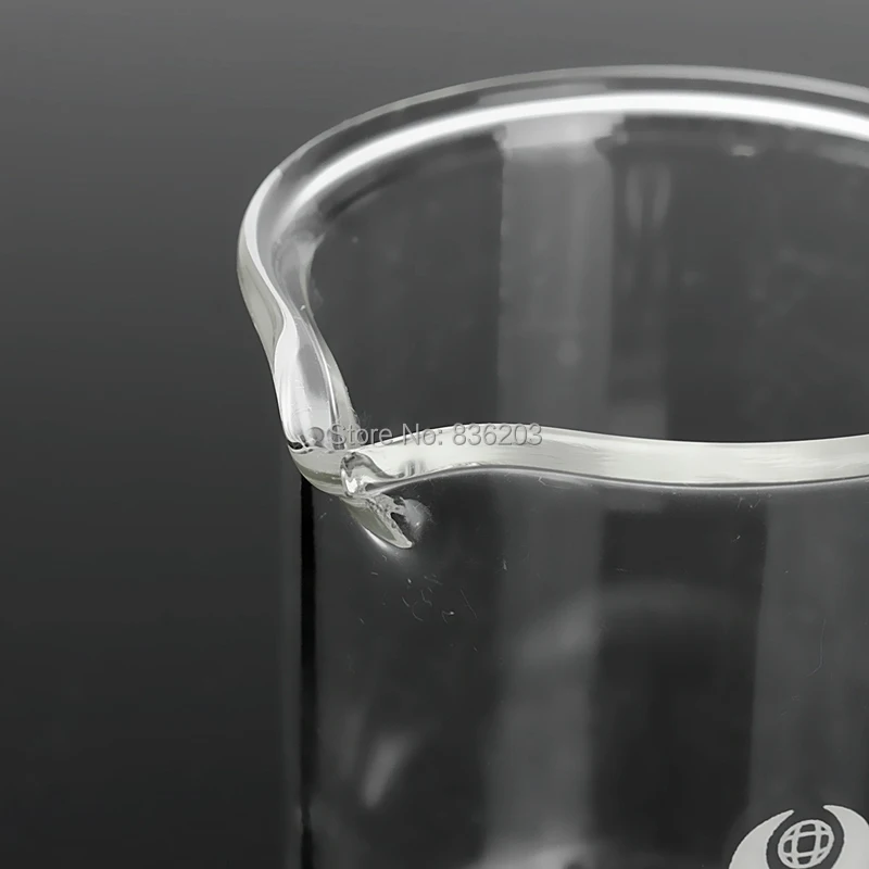 1 шт. 10 мл химический лабораторный стакан боросиликатный мерный для школы