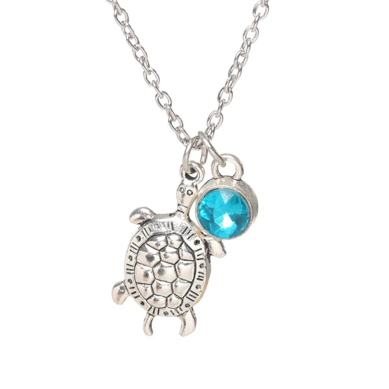 Новый Для мужчин женщин Jewelry Винтаж черепаха кулон Цепочки и ожерелья для девочек
