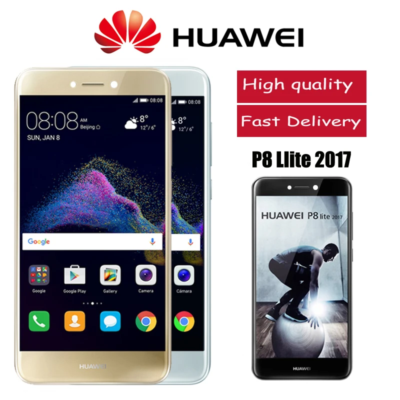 Оригинальный 5 2 дюймовый ЖК дисплей для Huawei P8 Lite 2017 с кодирующий преобразователь