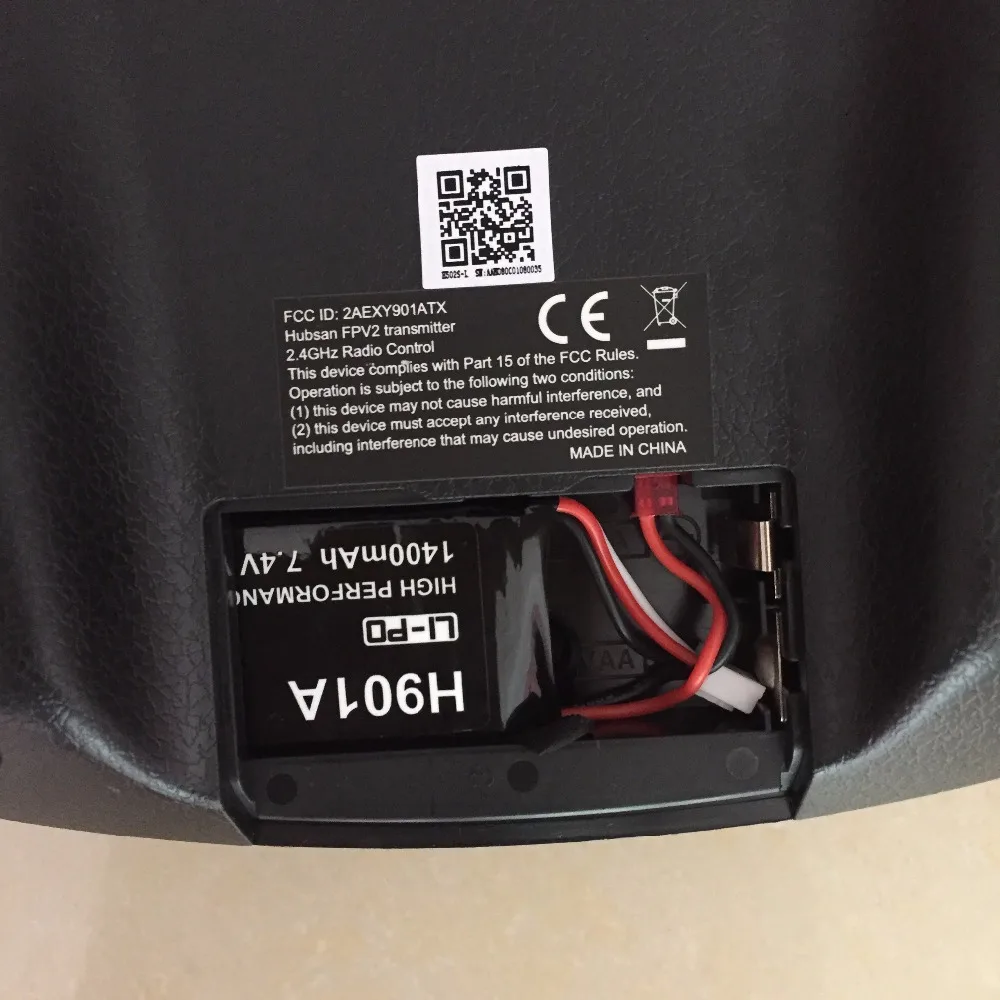Оригинальный Lipo аккумулятор 7 4 В 1400 мАч для Hubsan H501S H501SS H502S H901A передатчик пульт