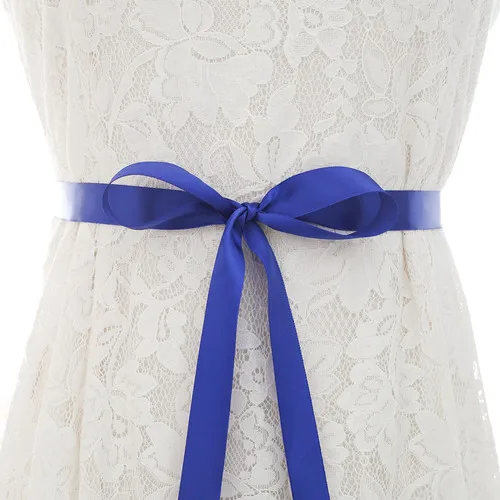 royal blue Rose Gold Belt Diamond Flower Belts Bridal Sash Crystal Belt Rhinestone Wedding Belt For Wedding Dresses SD134BRG - Цвет: royal blue