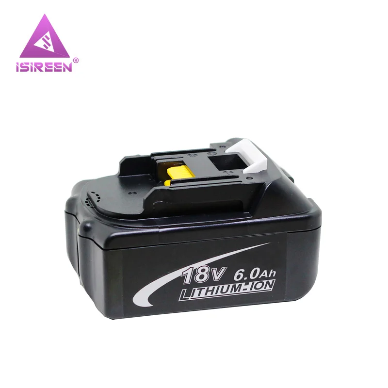 Литий-ионный аккумулятор 6000 мА/ч BL1860 Замена для Makita 18 V BL1840 BL1850 BL1830 BL1815 Мощность