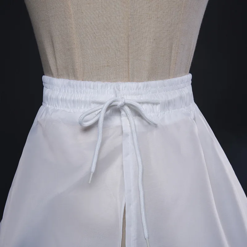 JaneVini 50s Petticoat A Line Underskirt Bustle Petticots Elastic Waist Bridal Crinoline Petticoats For Dress Jupon 3 Cerceaux | Свадьбы и