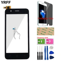 touch screen sensor for micromax bolt q346 touch screen digitizer panel touchscreen front glass lens phone tape protector film
