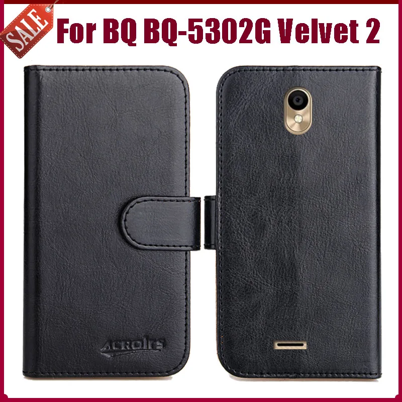

Горячая распродажа! BQ BQ-5302G Velvet 2 Чехол, Новое поступление, 6 цветов, высококачественный кожаный защитный чехол-Бумажник для телефона