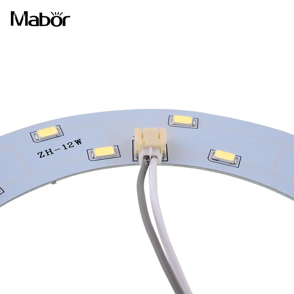 Современный светодиодный потолочный светильник Mabor 12 Вт 24 SMD внешний кольцевой