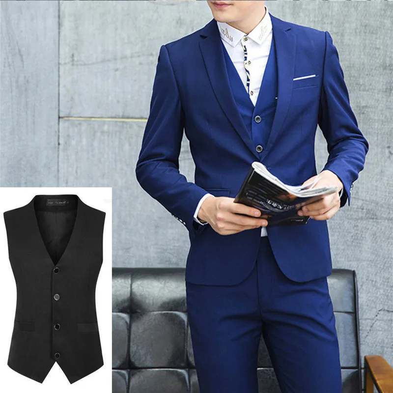 Комплект из 3 предметов: пиджак + штаны галстук Детский жилет с принтом мужские