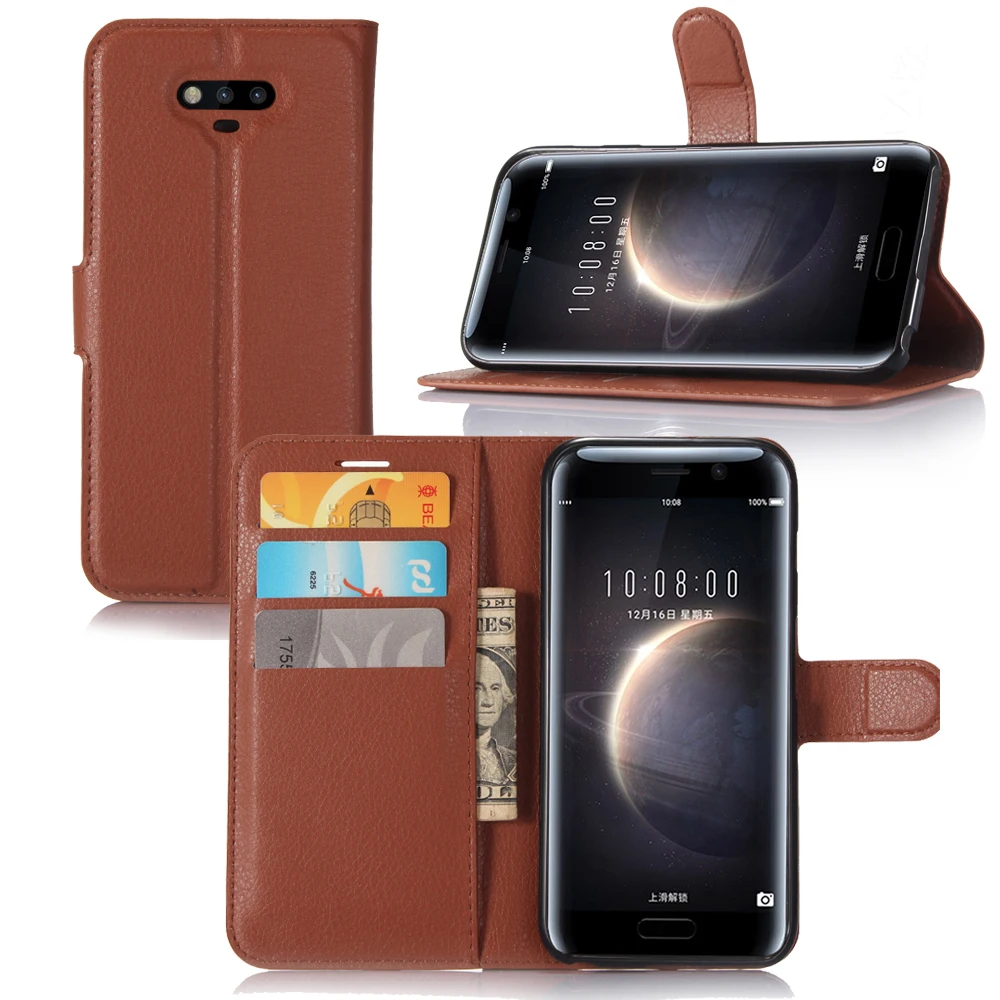 Оригинальный чехол кошелек из искусственной кожи для Huawei Honor Magic телефона с