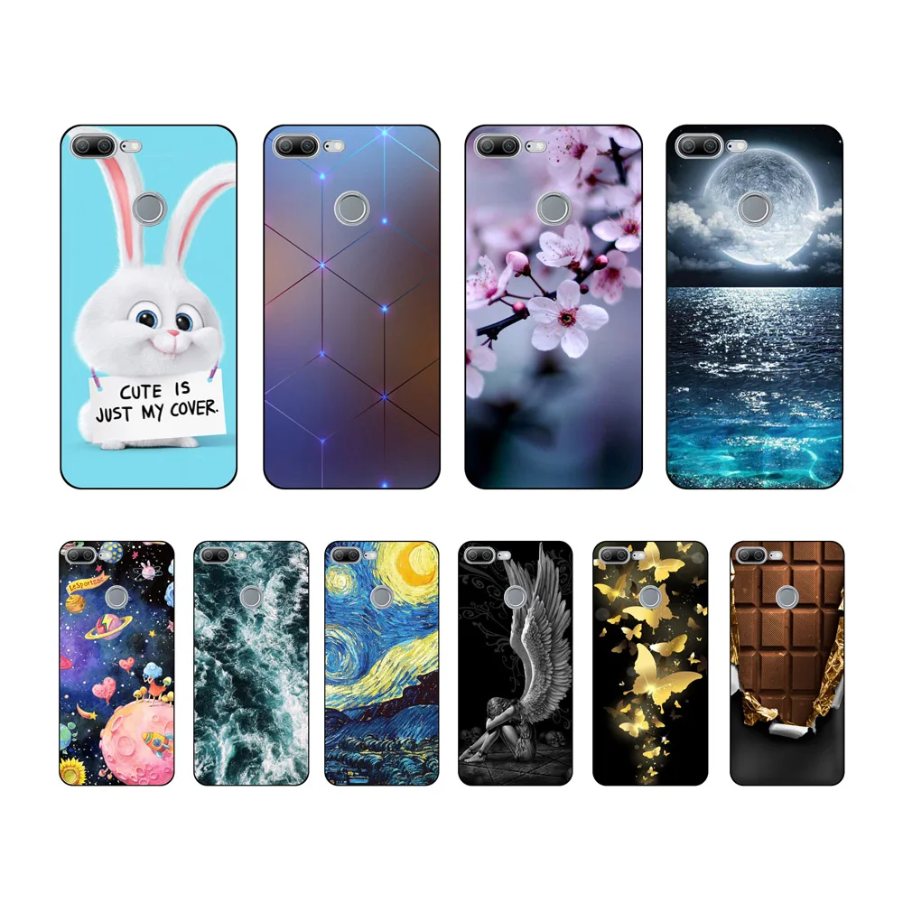 Для huawei Honor 9 Lite 10 Lite чехол для huawei Honor 10 9 чехол funda Бампер силиконовая защитная накладка для телефона Coque на Honor 9 Lite
