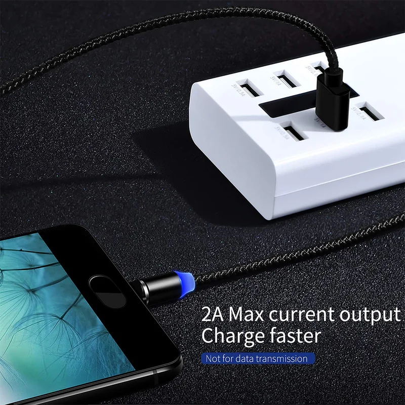 Магнитный кабель Micro usb Type C адаптер для быстрой зарядки телефона Microusb магнитное