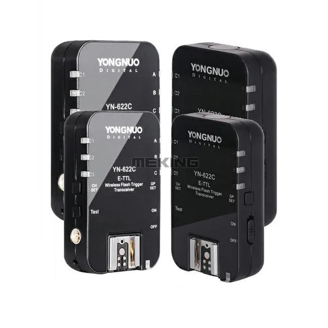 2 шт. Беспроводная YONGNUO HSS iTTL с триггером для вспышки YN622 N радио 1/8000s для Nikon D7100 D7000 D5200 D5100 D5000 D3200 D3100 D3000