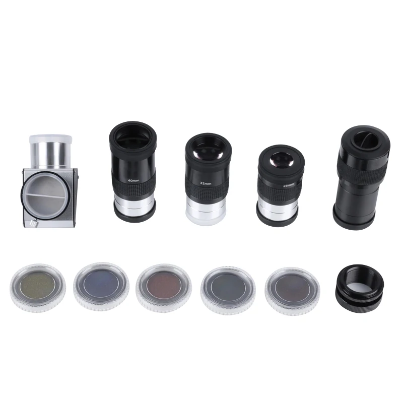 2 дюймов астрономический телескоп большой окуляр/набор Портфолио K