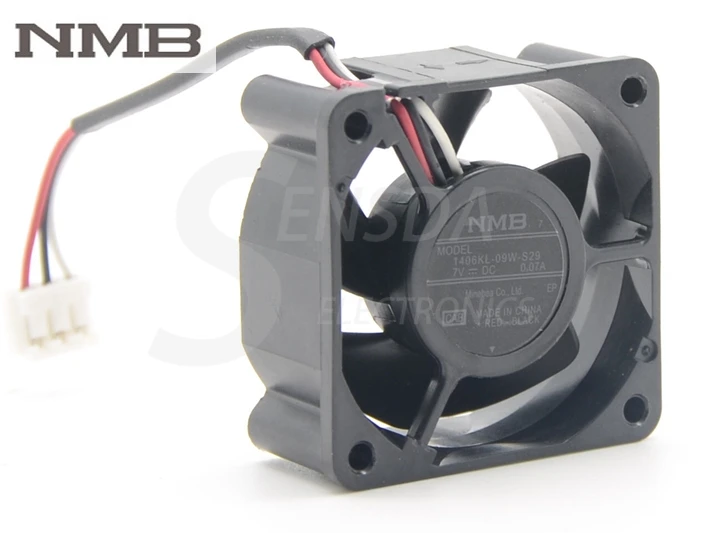 Маленький микро осевой охлаждающий вентилятор для NMB 1406KL 09W S29 3 5 см 3515 35 мм DC 7 в 0 07a