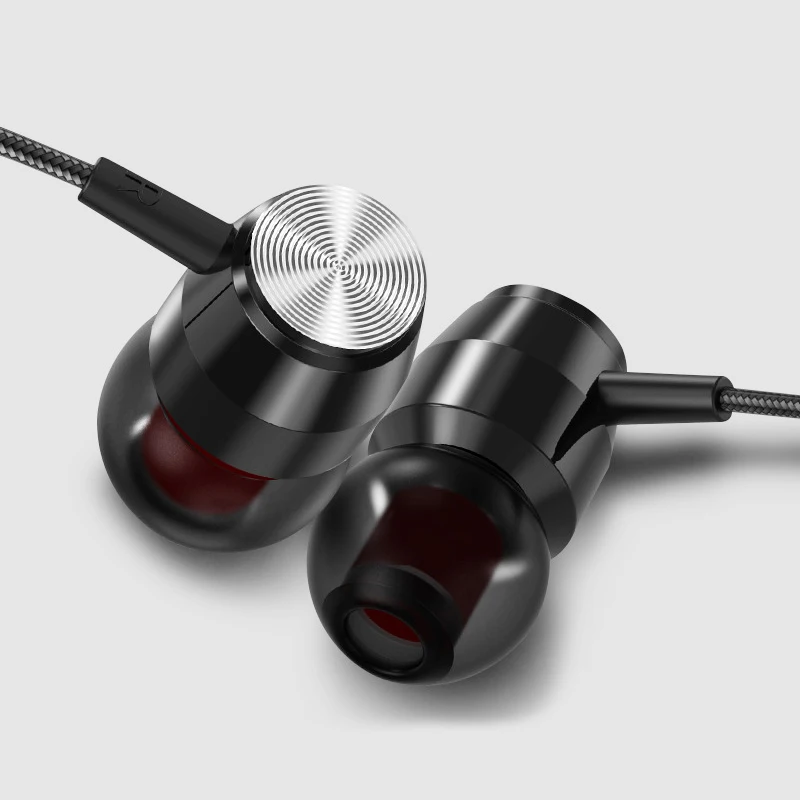 Наушники вкладыши для iPhone Hi Fi стерео проводные наушники Xiaomi компьютера бас 3 5 мм 1