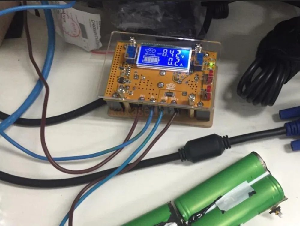 Светодиодный драйвер для зарядки аккумулятора Регулируемый понижающий