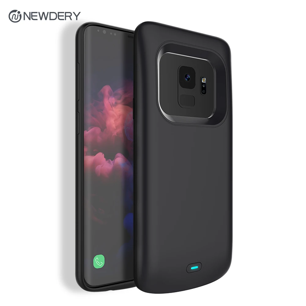 NEWDERY новые 4700 мАч ТПУ Перезаряжаемые зарядный аккумулятор чехол для samsung Note 9 S9 S9+ 5200 мА/ч, Мощность чехол для Galaxy S9 плюс