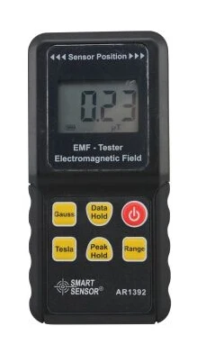 AR1392 EMF детектор измеритель электромагнитного поля излучения Milligauss 0 ~ 2000 мг 200uT