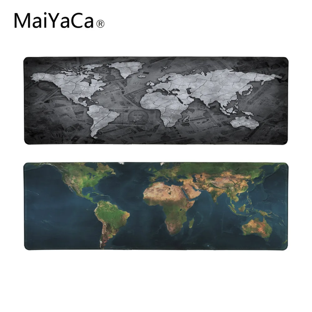 Новинка 2017 модный коврик для мыши со старой картой мира отличный компьютера
