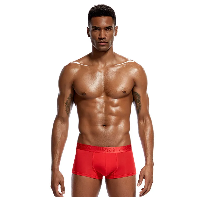 Мужские трусы боксеры Синие Трусы слипы нижнее белье для мужчин 2019|brand men boxer