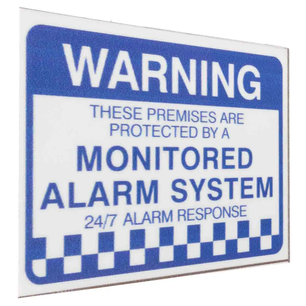 Новая система охранной сигнализации 8x контролируемые предупреждающие наклейки