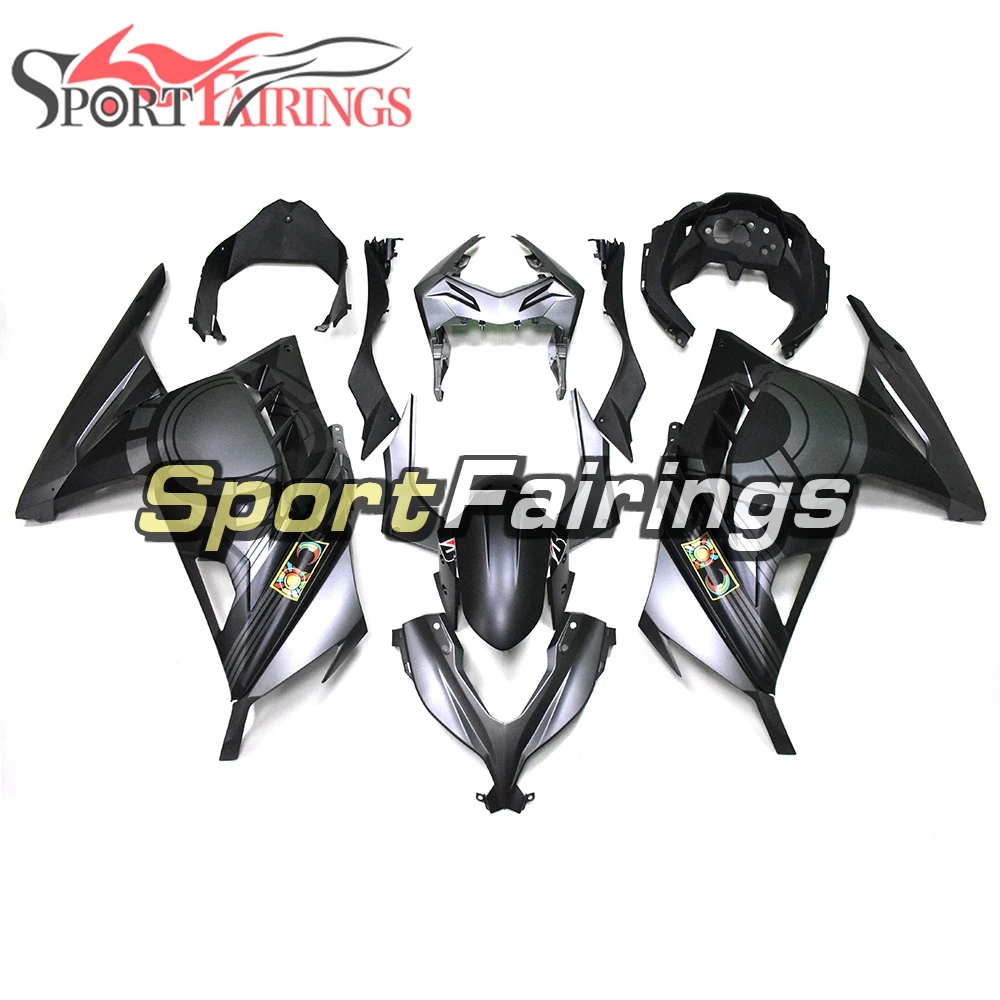 

Complete Hulls for Kawasaki EX300R 2013 2014 2015 ABS Plastic Injection Carenes Motorcycle Ninja 300 Body Frame Grey Black Cover