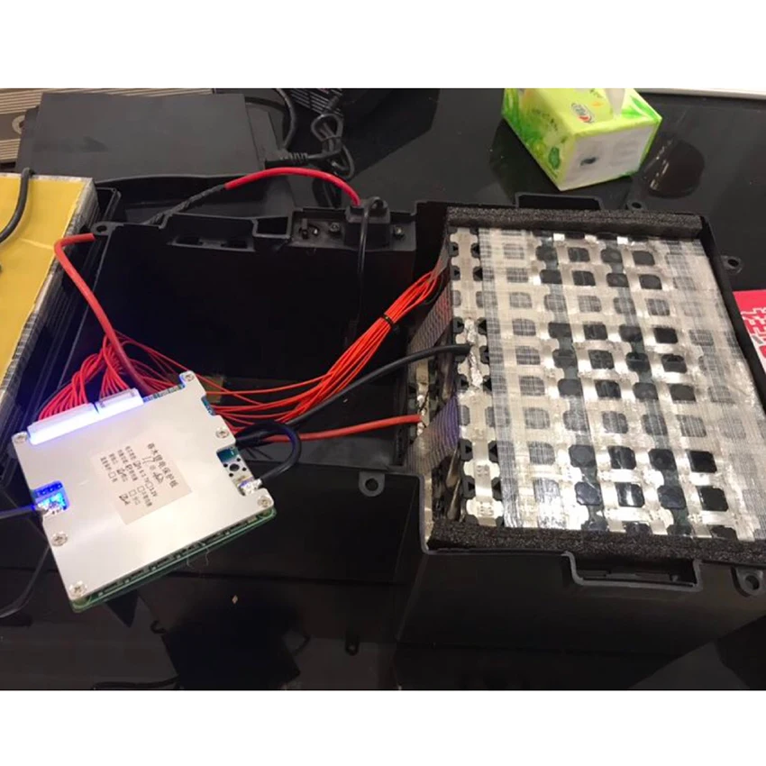 17S 60V 35A 56A литий-ионная Lifepo4 плата защиты батареи BMS PCB пакеты индикаторы для