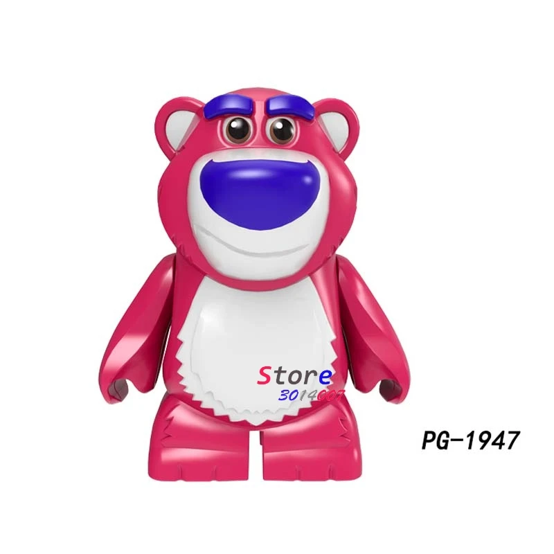 PG1947 Одна история игрушек 4 Базз Лайтер Вуди Джесси Даки Бо Peep Duke Caboom Alien Hamm Sonic строительные блоки - Цвет: PG1947