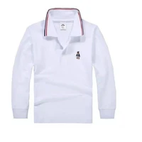 top quality kids boy polo shirts school uniform shirt boys t shirt long sleeve cotton clothes for 3 4 5 6 7 8 9 10 11 12 years