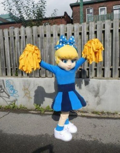 Голубое платье маскарадный костюм лидера персонализируемый мультяшный