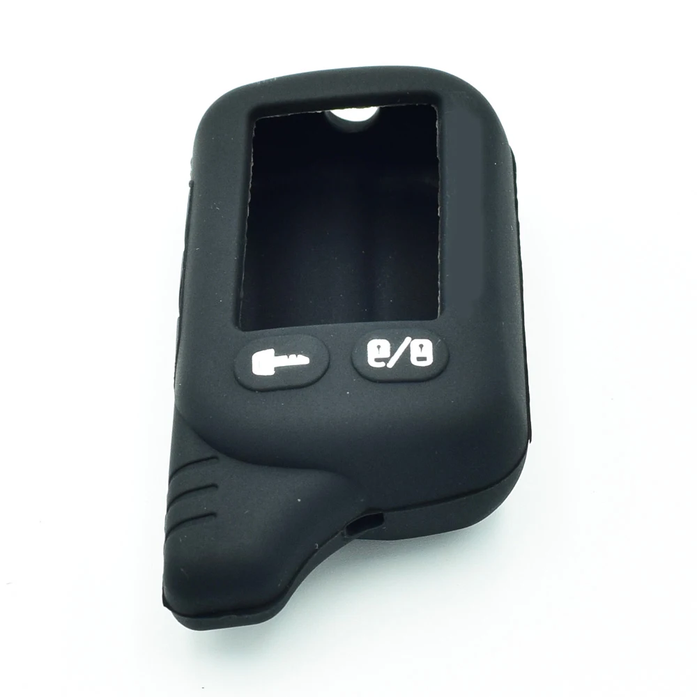 TZ9010 Силиконовый ключ чехол Для Томагавк TZ-9010 SL-950 TZ-9030 TZ9031 TZ 9010 Автомобильная охранная сигнализация ЖК-дисплей Брелок дистанционного Управление крышка