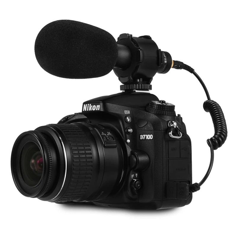 BOYA BY-PVM50 Профессиональный емкостный стерео микрофон для Canon Nikon Цифровая камера DV видеокамера DC с лобовым стеклом