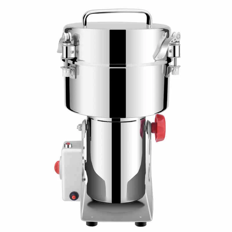 2500 г китайская медицина медицинская кофе сухая мелкая дробилка для трав и