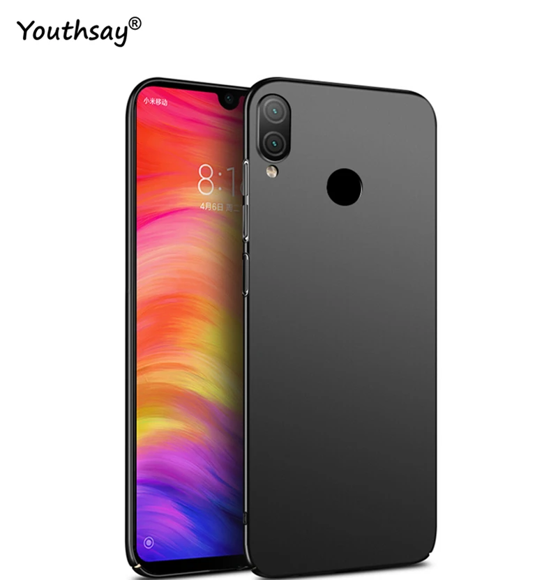 Чехол для Xiaomi Redmi Note 7 Pro ультра тонкий защитный жесткий чехол из поликарбоната |