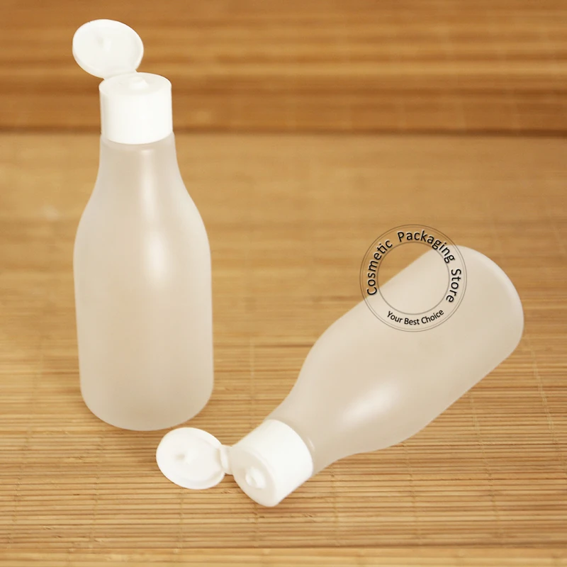 Пластиковый флакон с откидной крышкой объемом 200 мл 60 шт./лот косметический