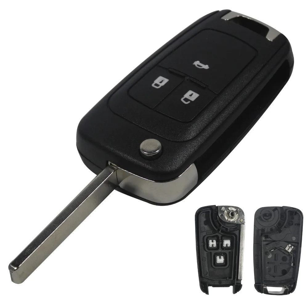 Чехол для дистанционного ключа jingyuqin 2/3/4/5 B чехол OPEL VAUXHALL Insignia Astra Zafira Chevrolet Cruze